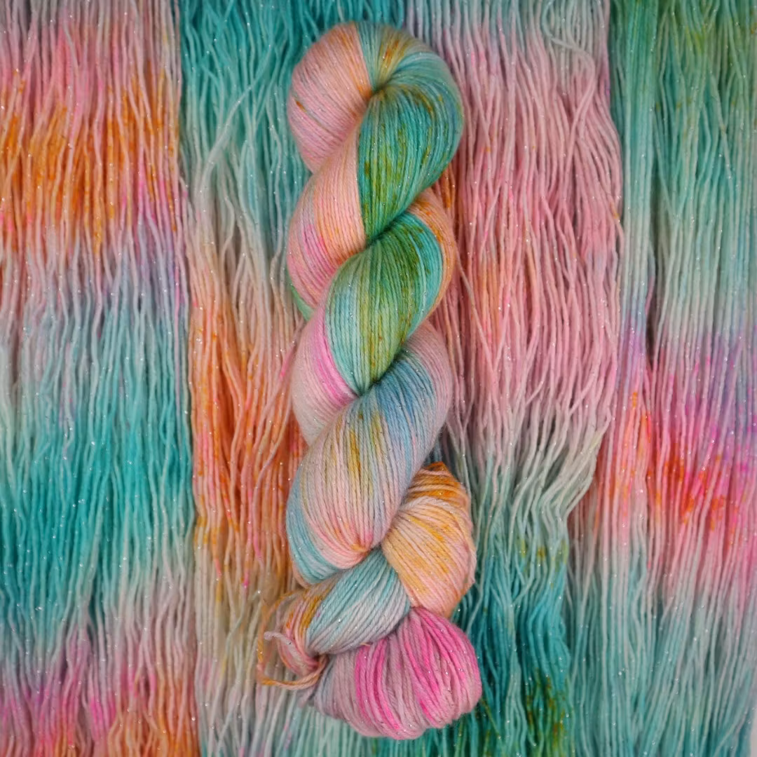 GLITTER Sockgarn "Summertime"