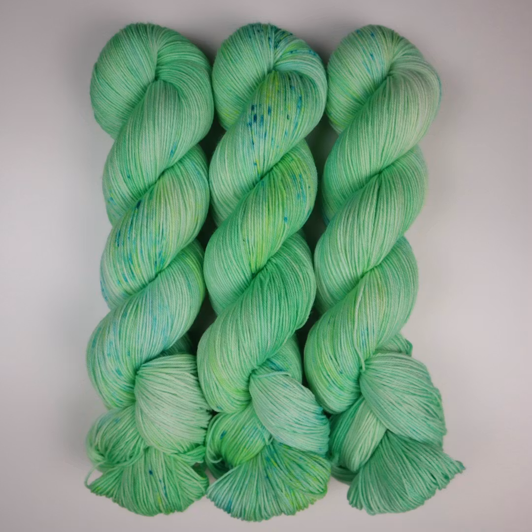 Merino Sock "Grön" 100g