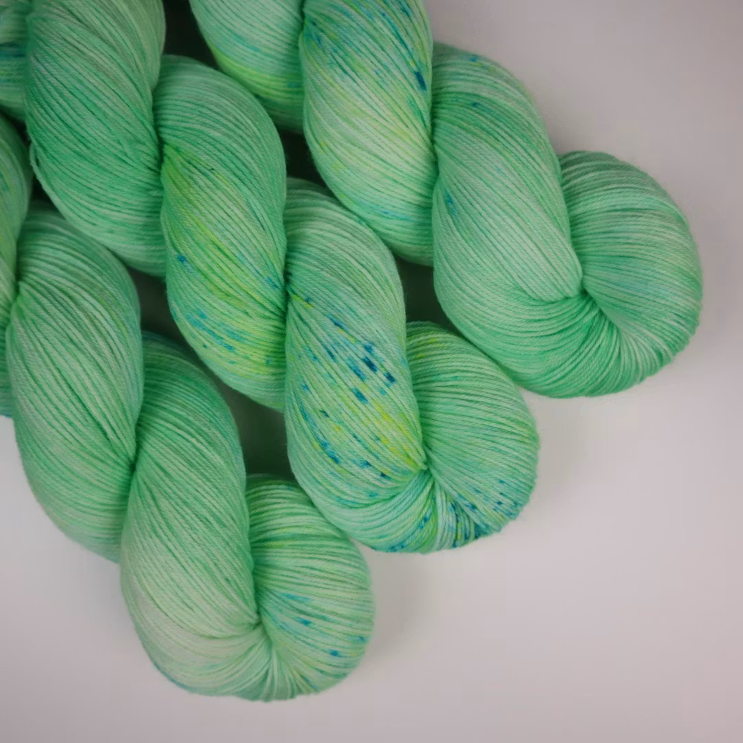 Merino Sock "Grön" 100g