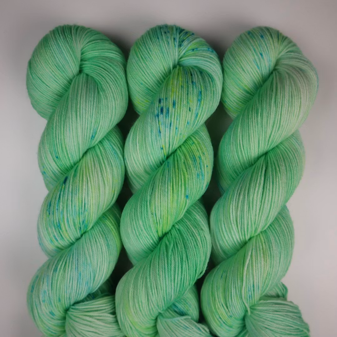 Merino Sock "Grön" 100g