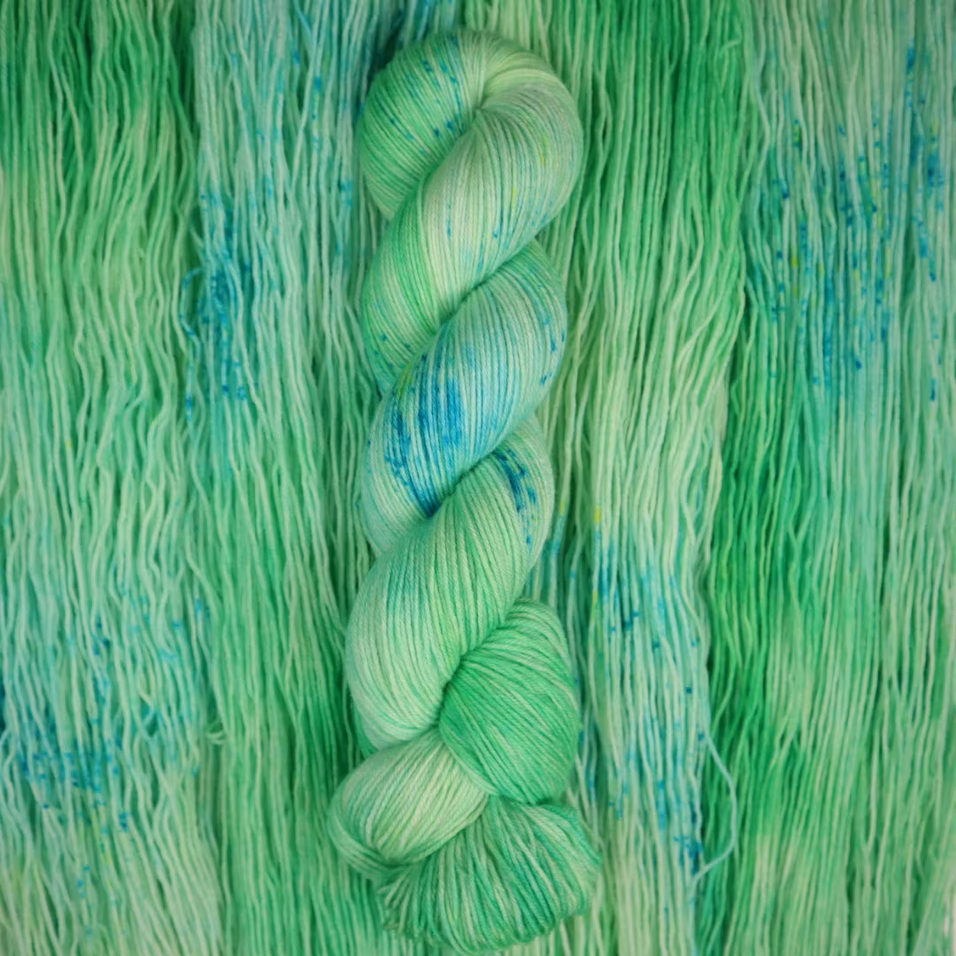 Sockgarn "Grön"