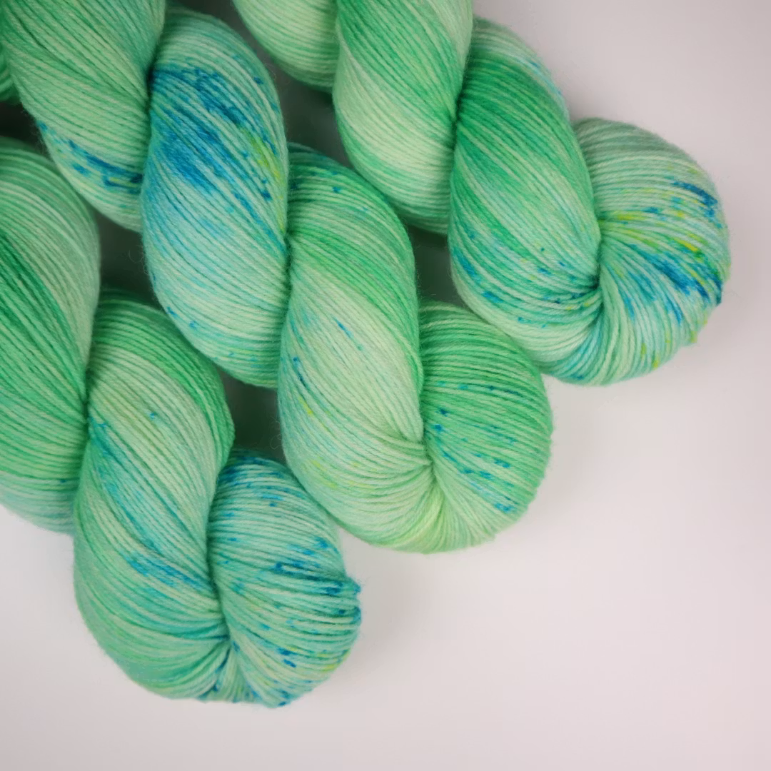 Sockgarn "Grön"