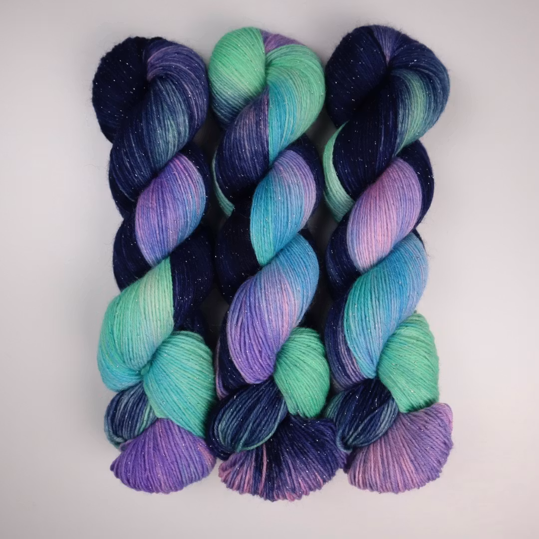 GLITTER Sockgarn "Norrsken"