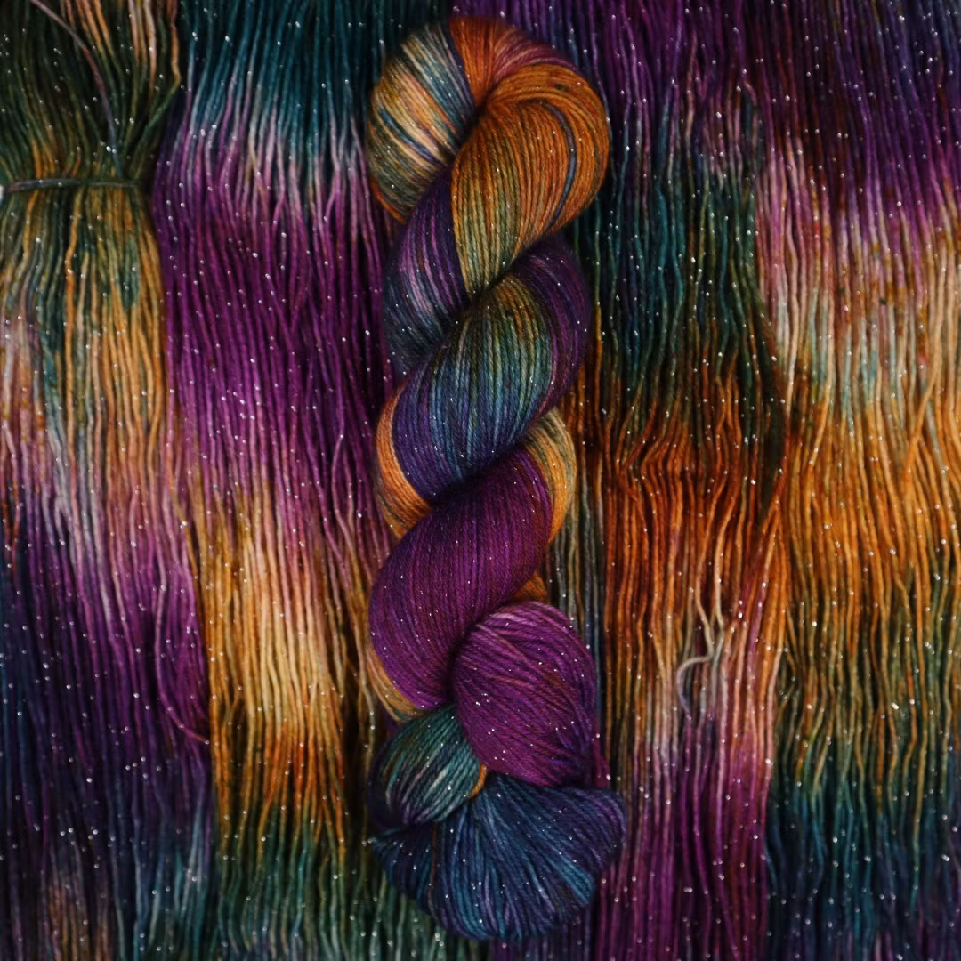 GLITTER Sockgarn "Hex"