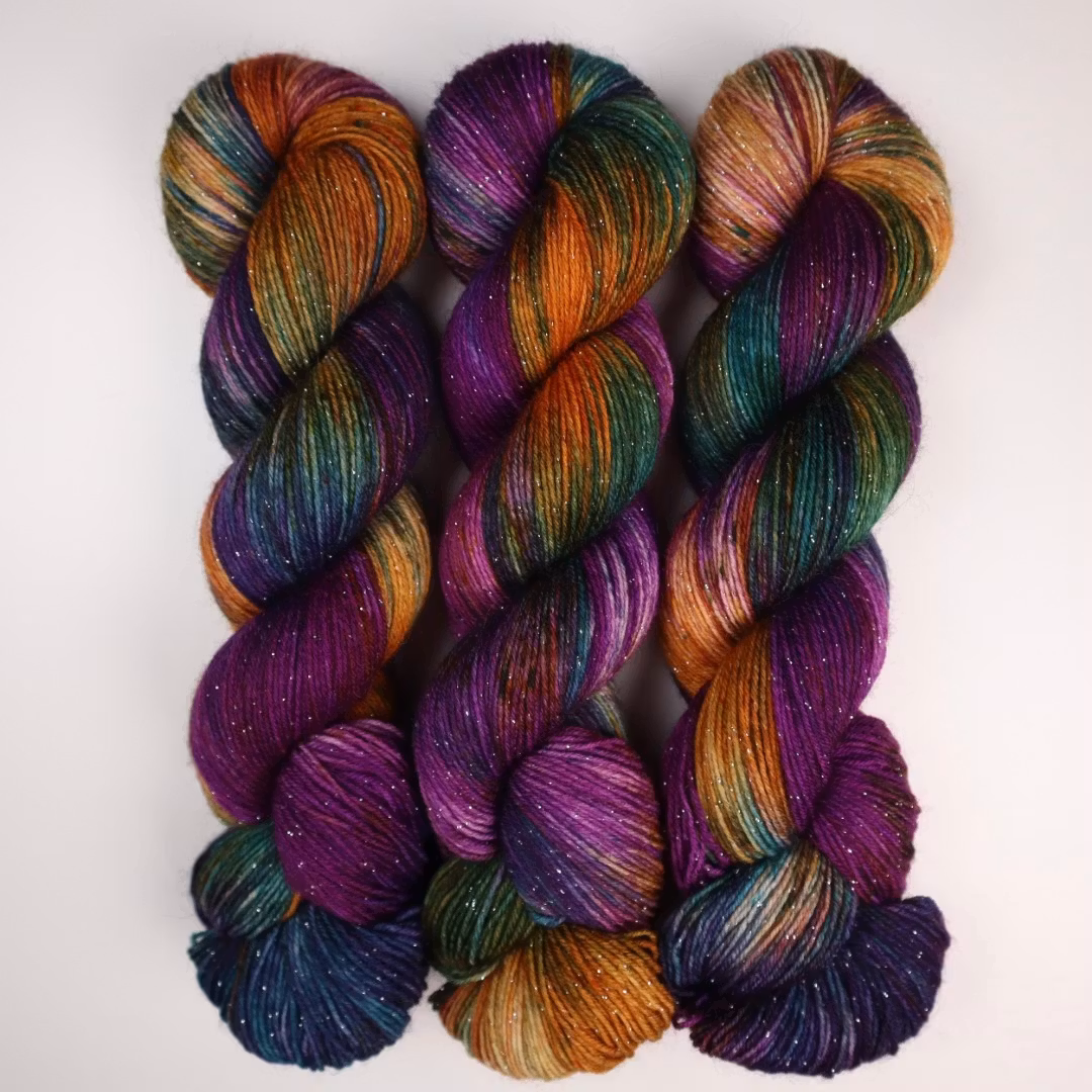 GLITTER Sockgarn "Hex"
