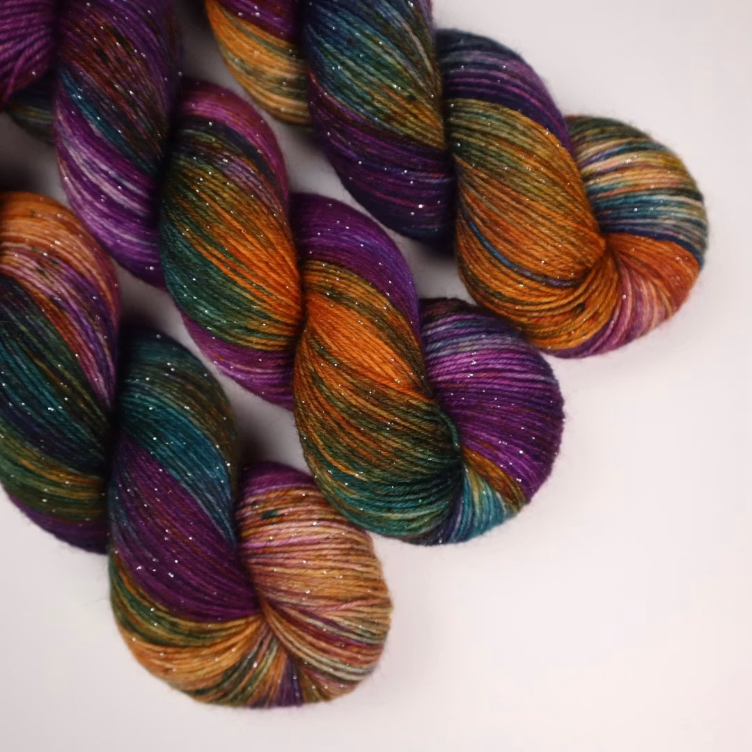GLITTER Sockgarn "Hex"