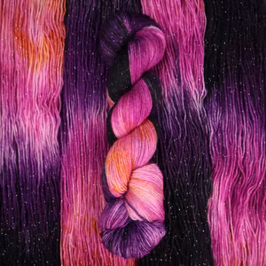 GLITTER Sockgarn "Sunset Bitch"