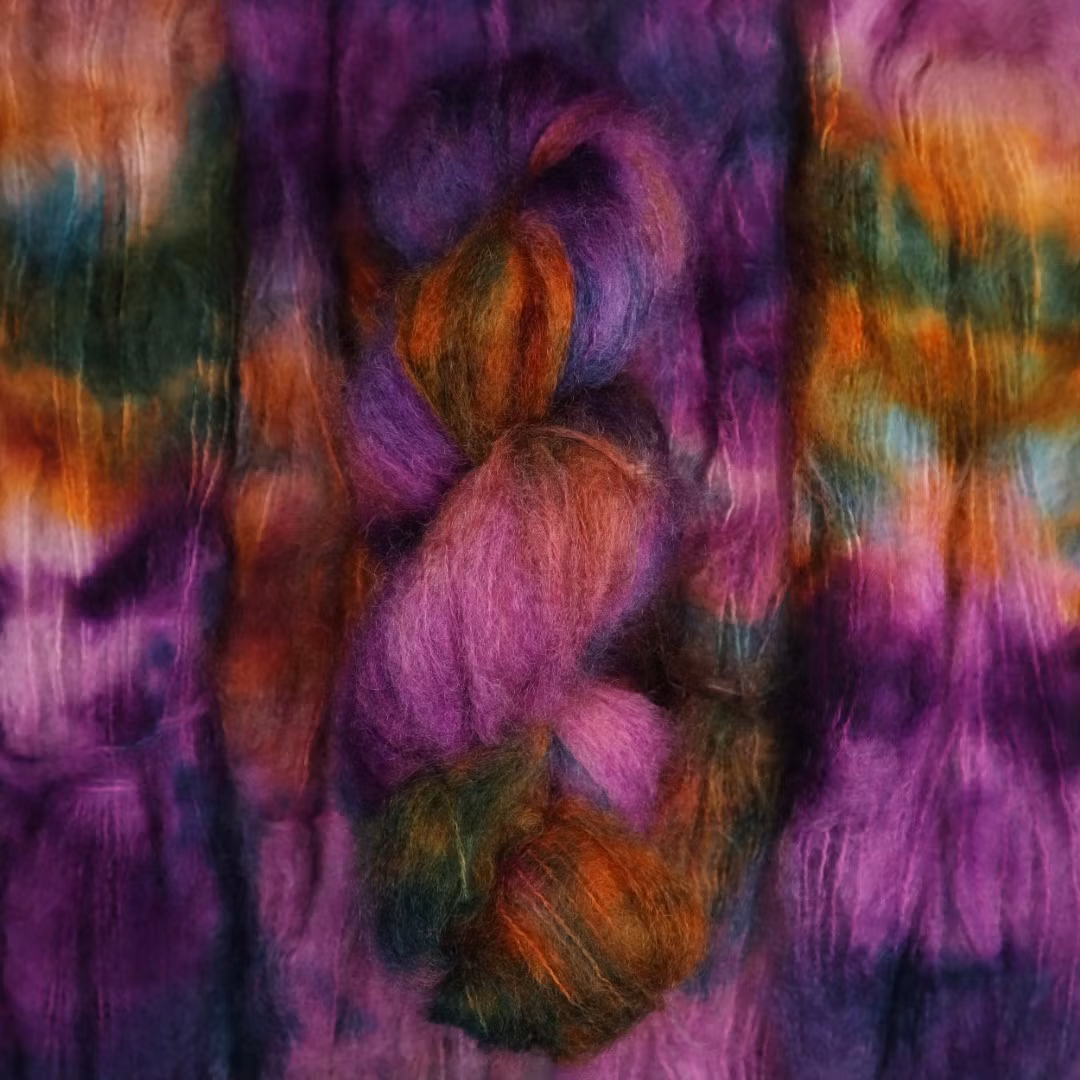 Tjock Mohair 100g "Häxkittel"