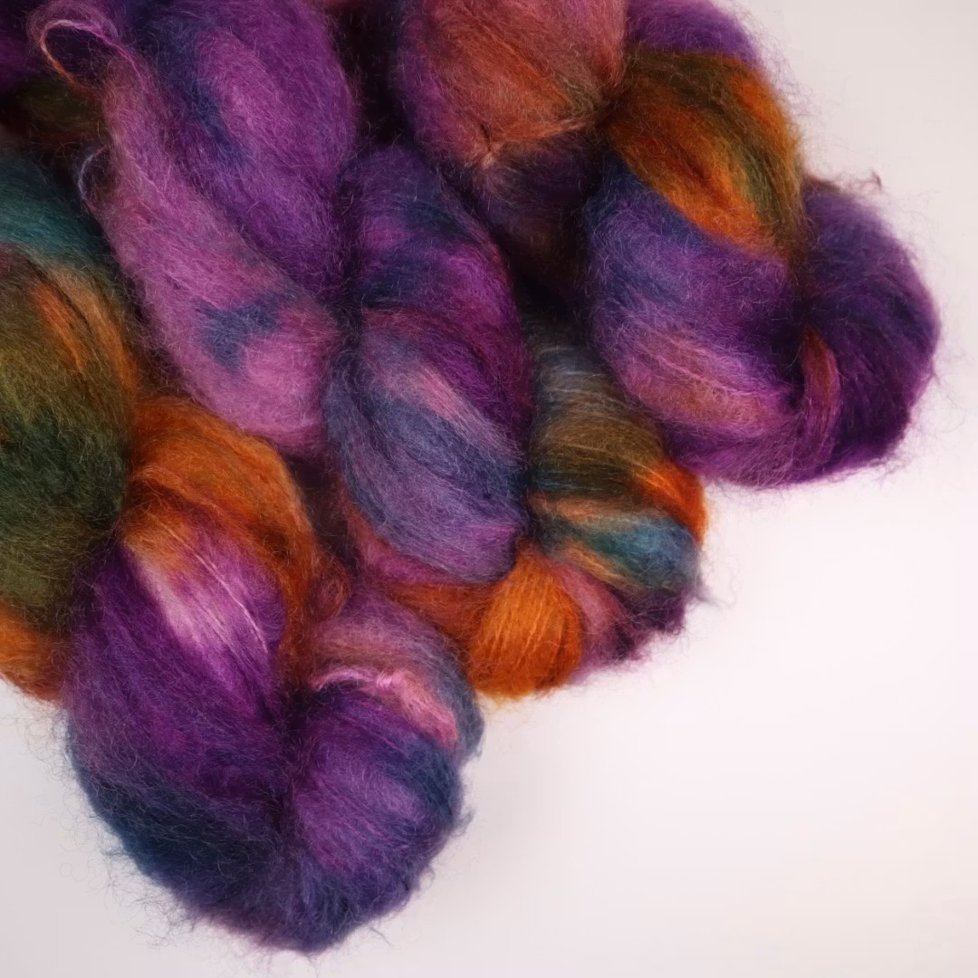 Tjock Mohair 100g "Häxkittel"