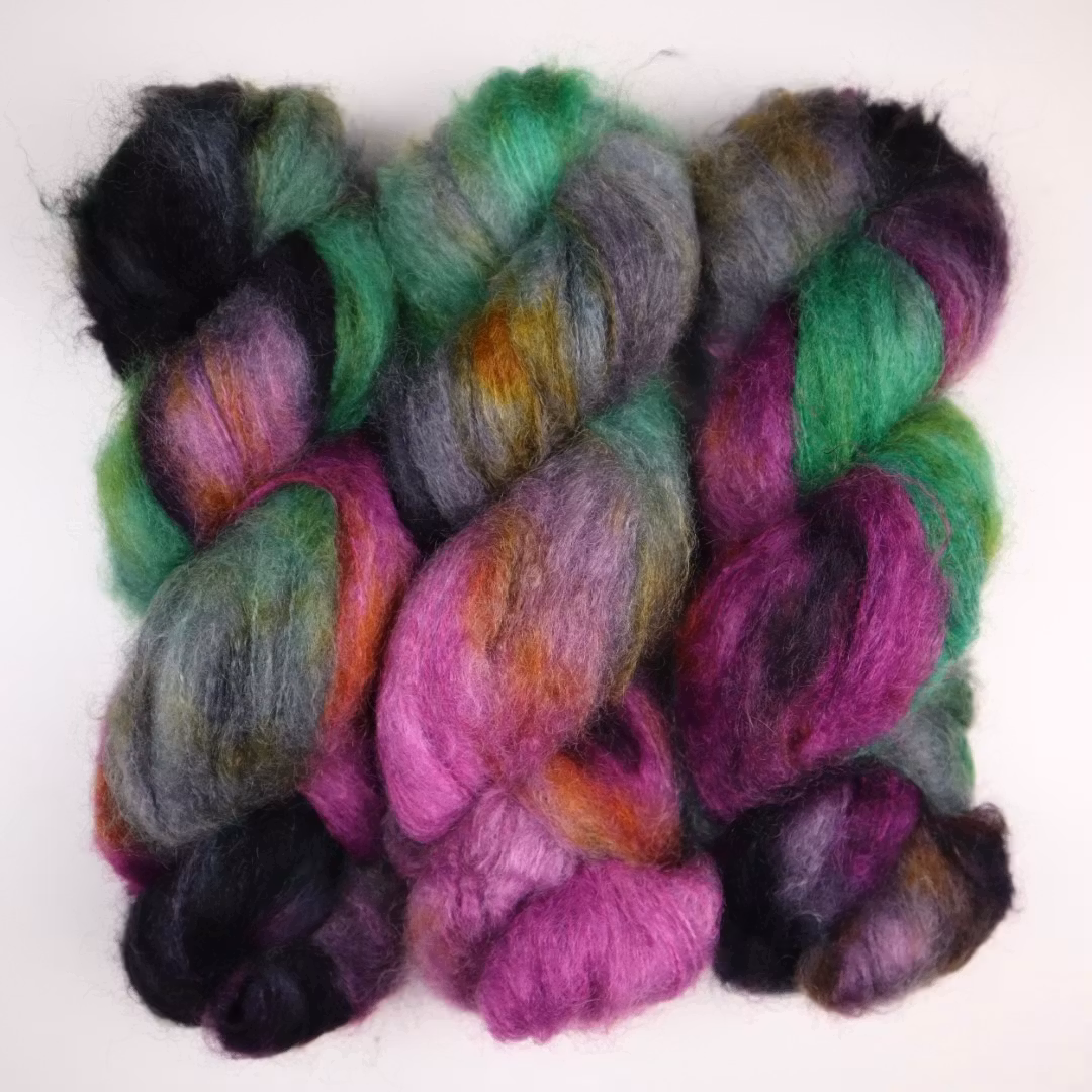 Tjock Mohair 100g "Pomperipossa"