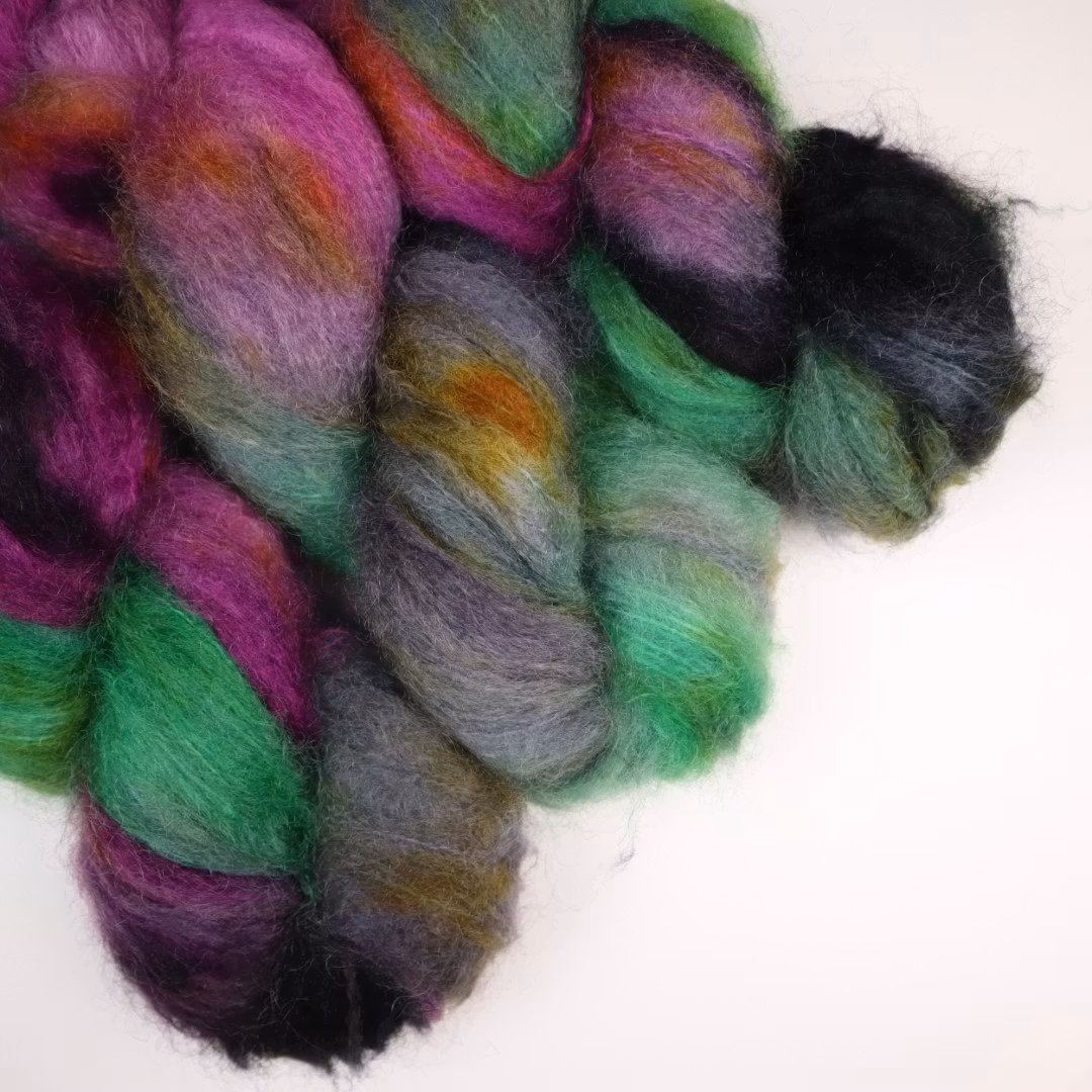 Tjock Mohair 100g "Pomperipossa"