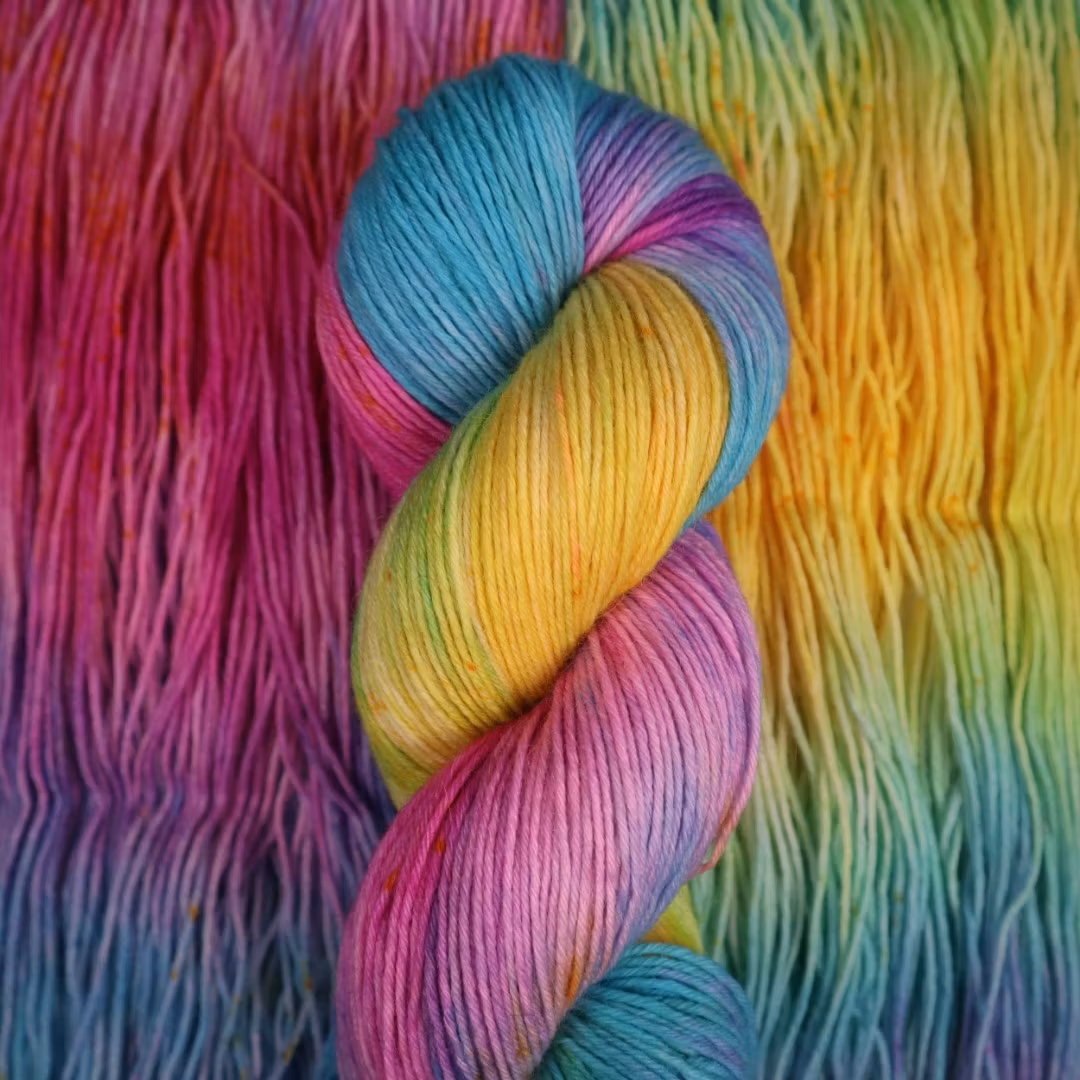Tjockare Sockgarn "Godis" OBS 150g