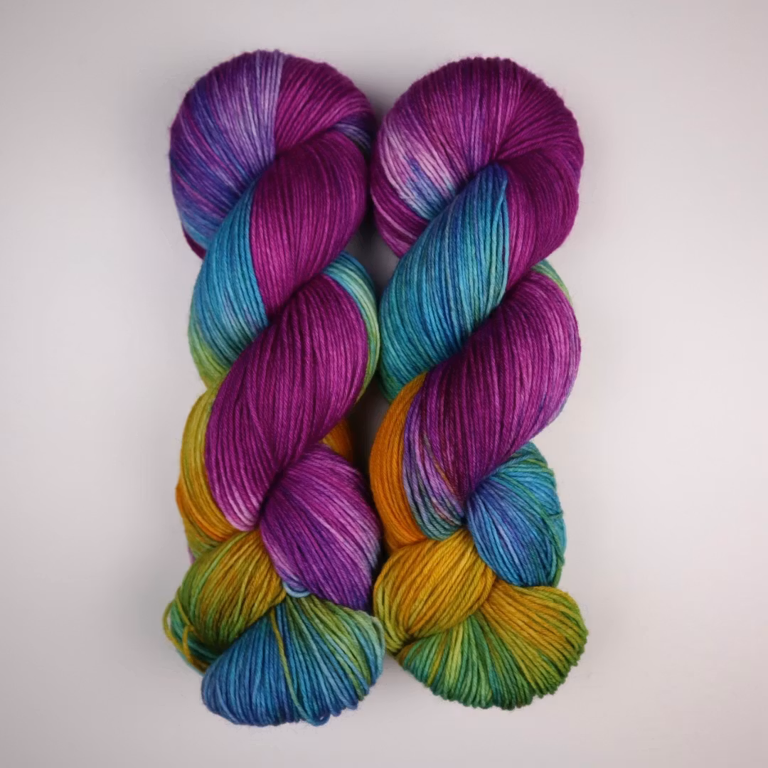 Tjockare Sockgarn "Bus" OBS 150g