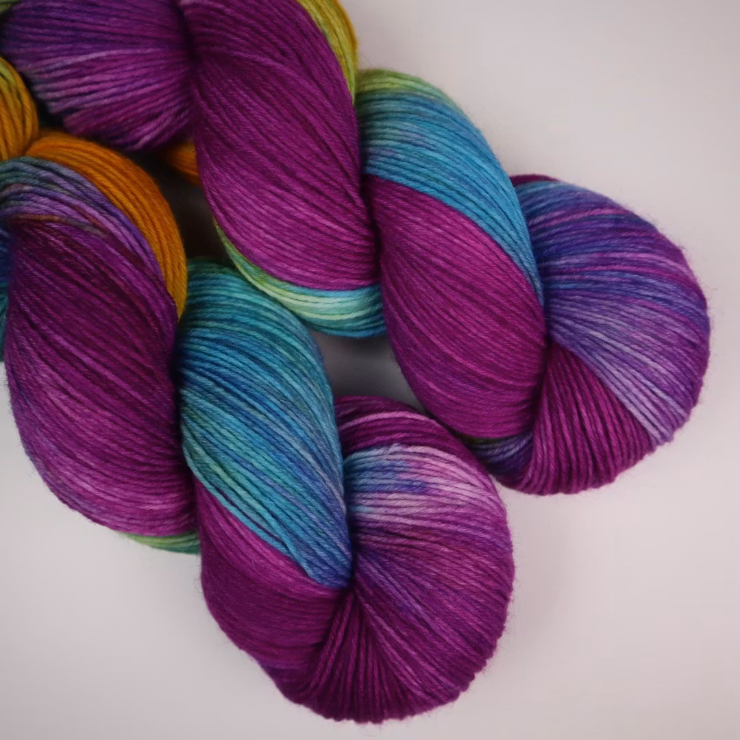 Tjockare Sockgarn "Bus" OBS 150g