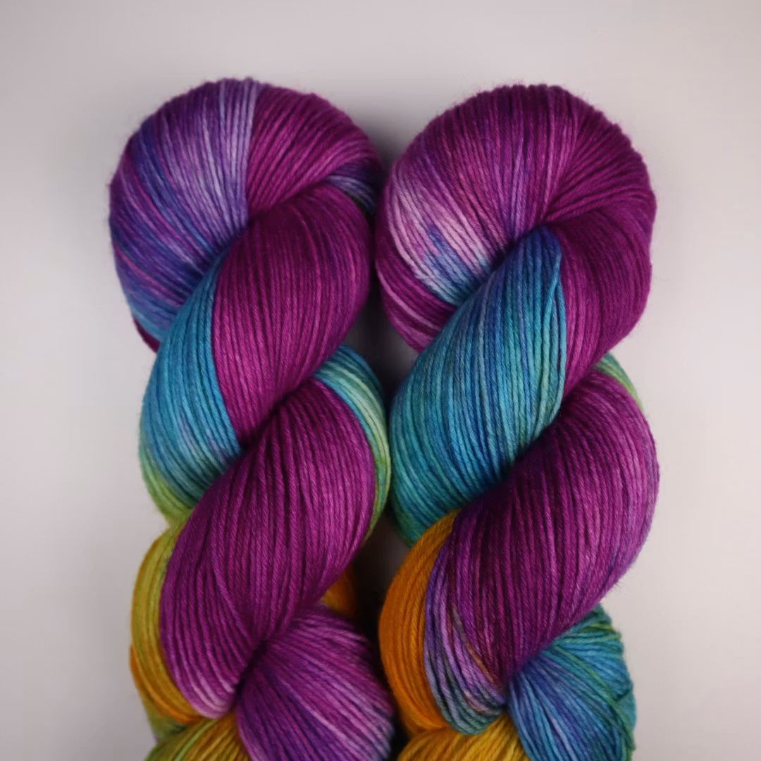 Tjockare Sockgarn "Bus" OBS 150g