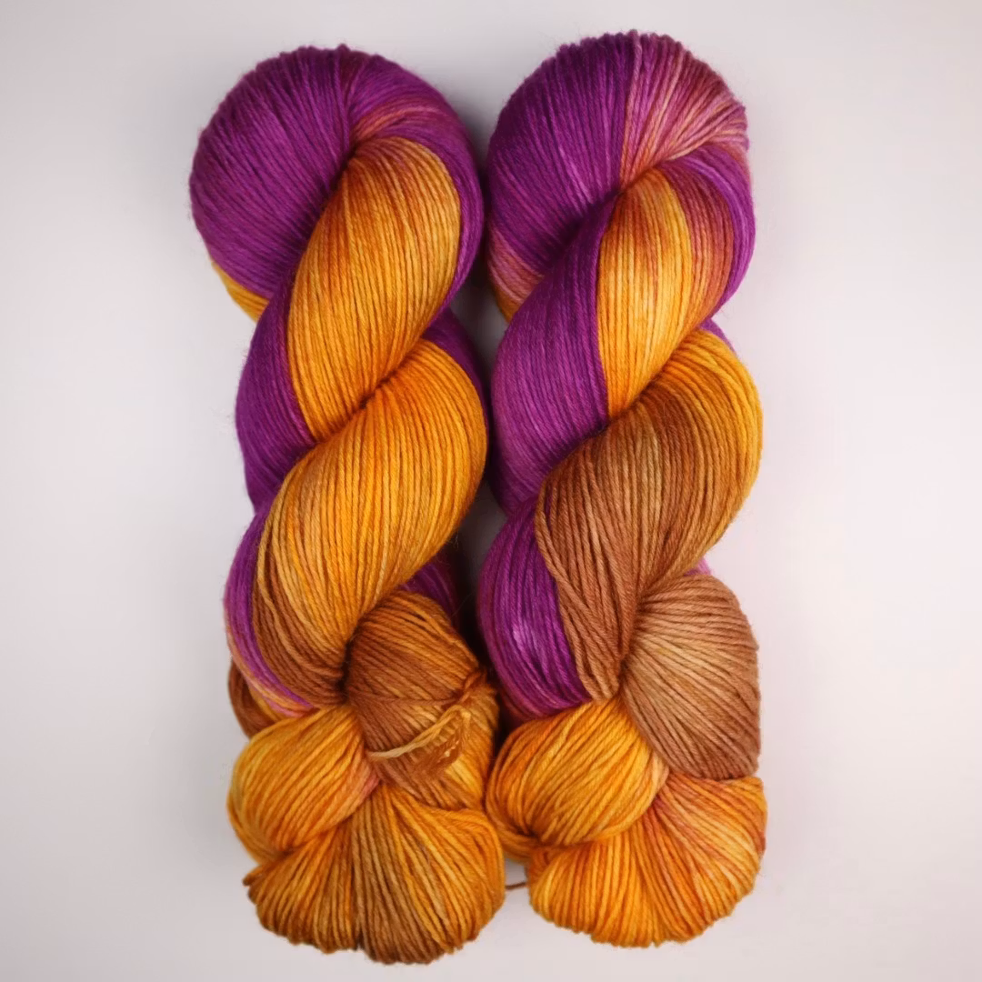 Tjockare Sockgarn "Lönn" OBS 150g