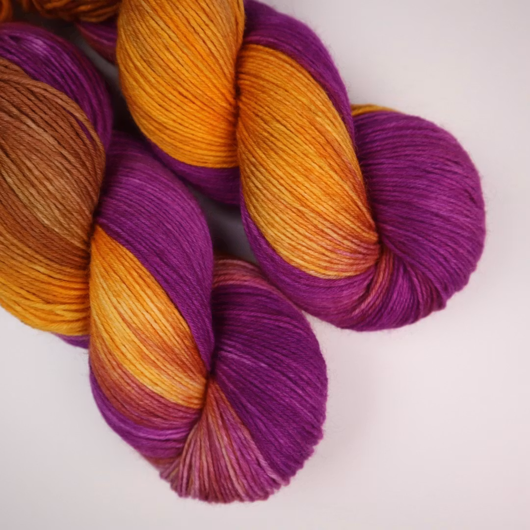 Tjockare Sockgarn "Lönn" OBS 150g