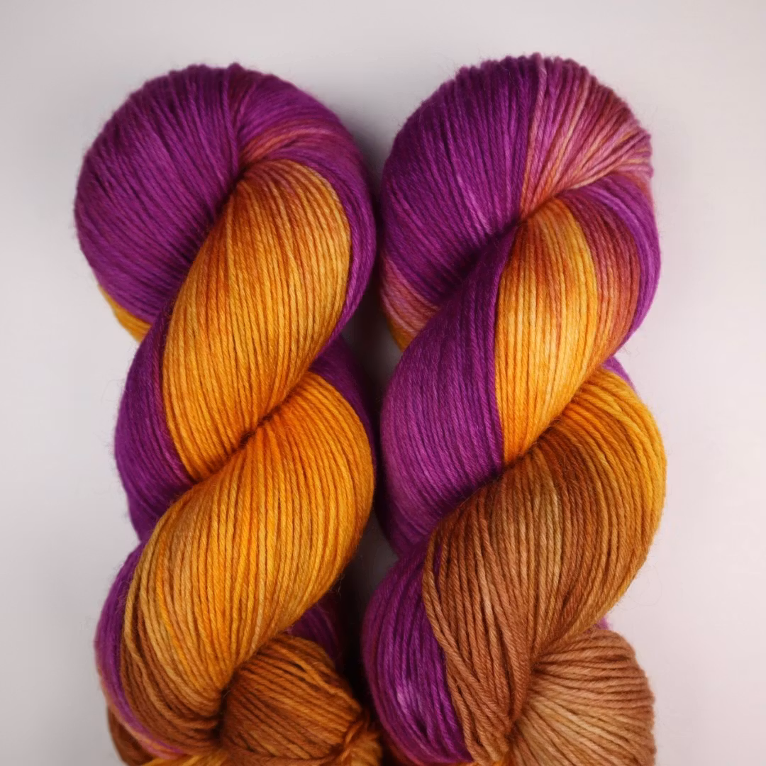 Tjockare Sockgarn "Lönn" OBS 150g