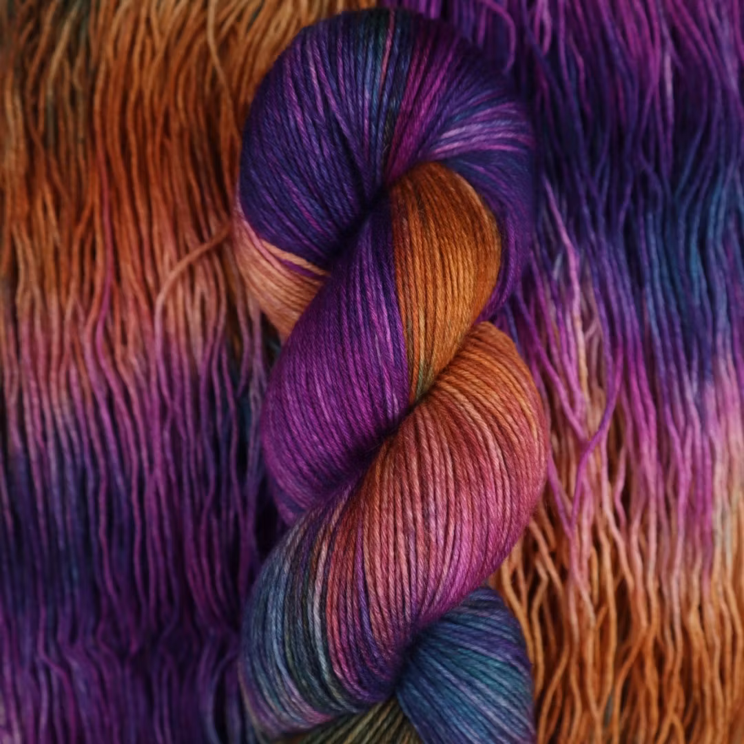 Tjockare Sockgarn "Häxkittel" OBS 150g