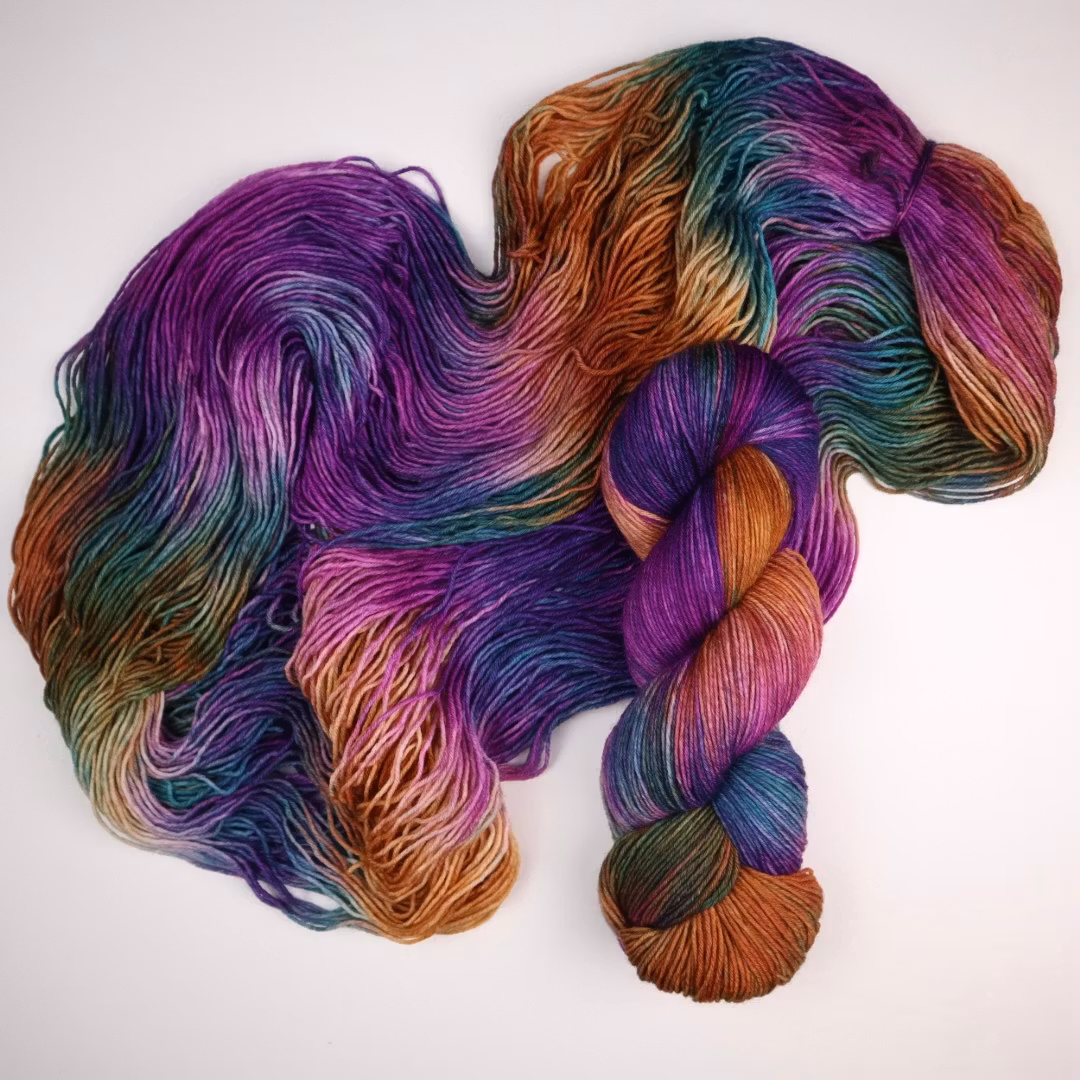 Tjockare Sockgarn "Häxkittel" OBS 150g