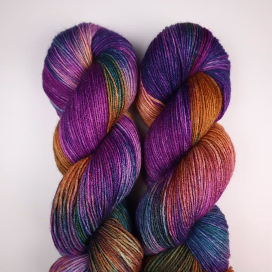 Tjockare Sockgarn "Häxkittel" OBS 150g
