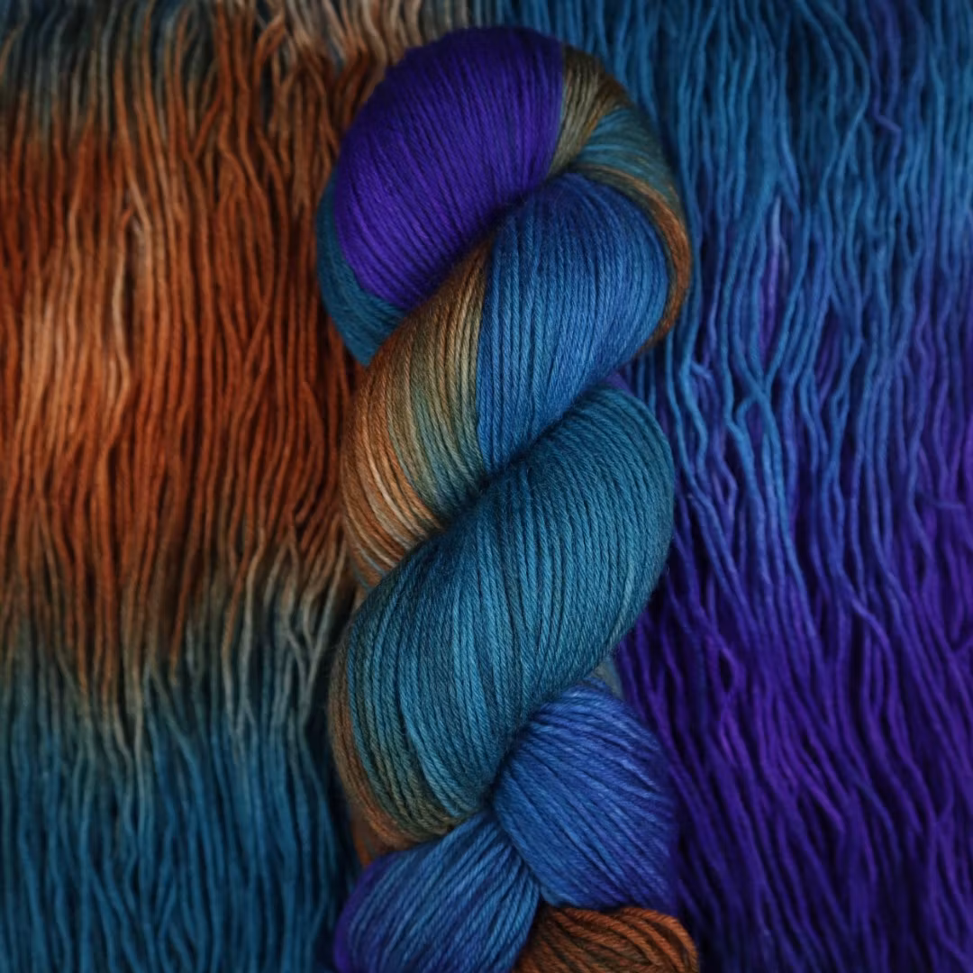 Tjockare Sockgarn "Trollkarl" OBS 150g