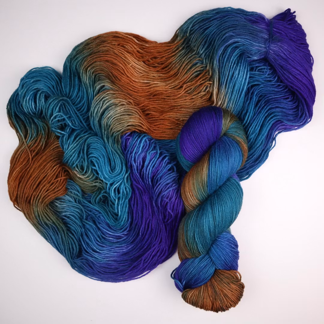 Tjockare Sockgarn "Trollkarl" OBS 150g
