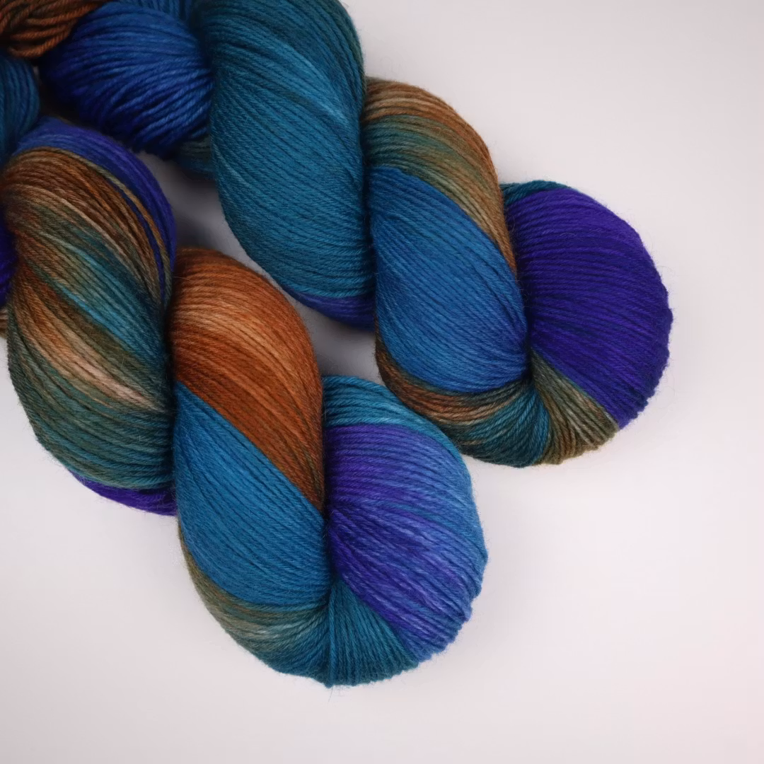 Tjockare Sockgarn "Trollkarl" OBS 150g