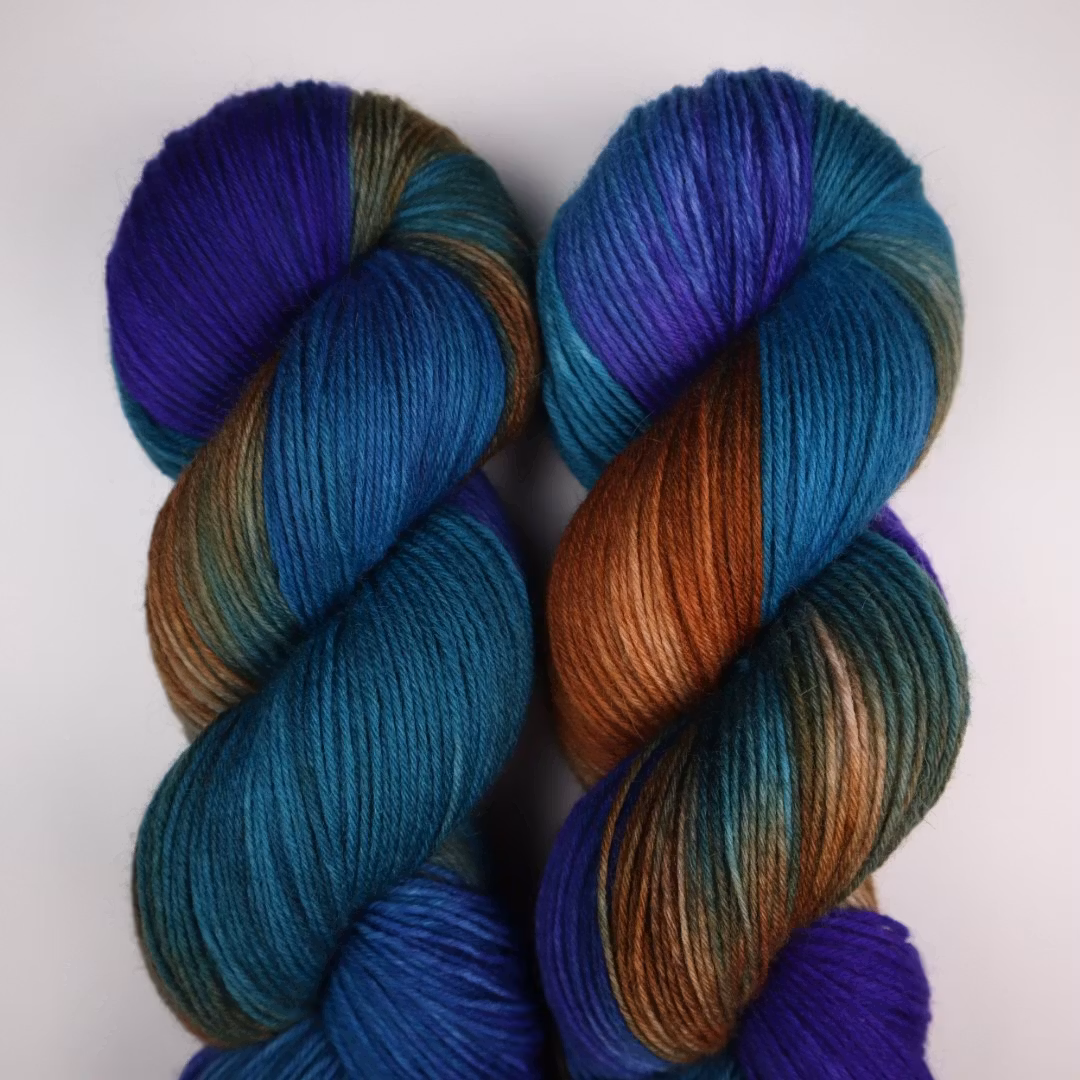 Tjockare Sockgarn "Trollkarl" OBS 150g