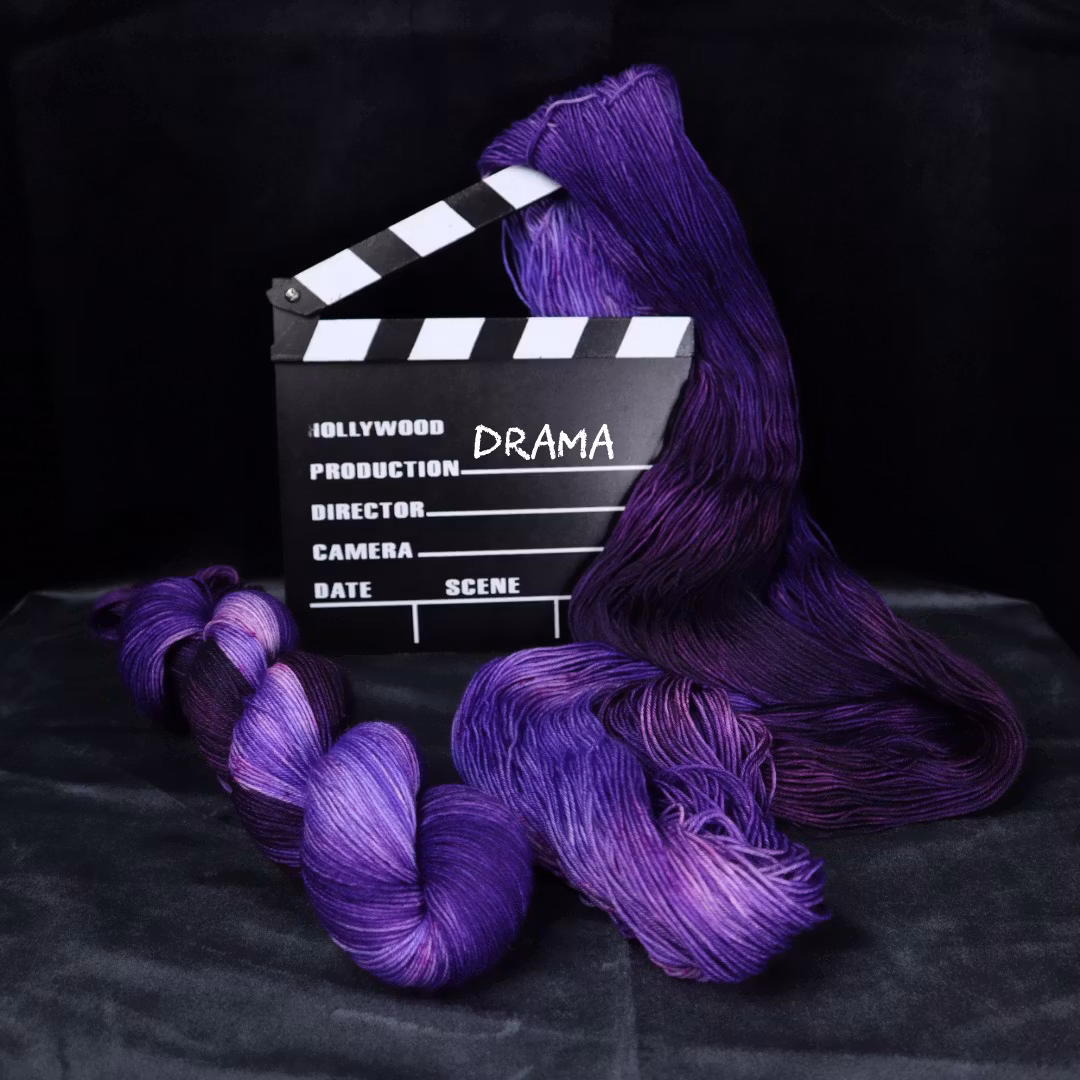 Merino Sock "Drama" 100g