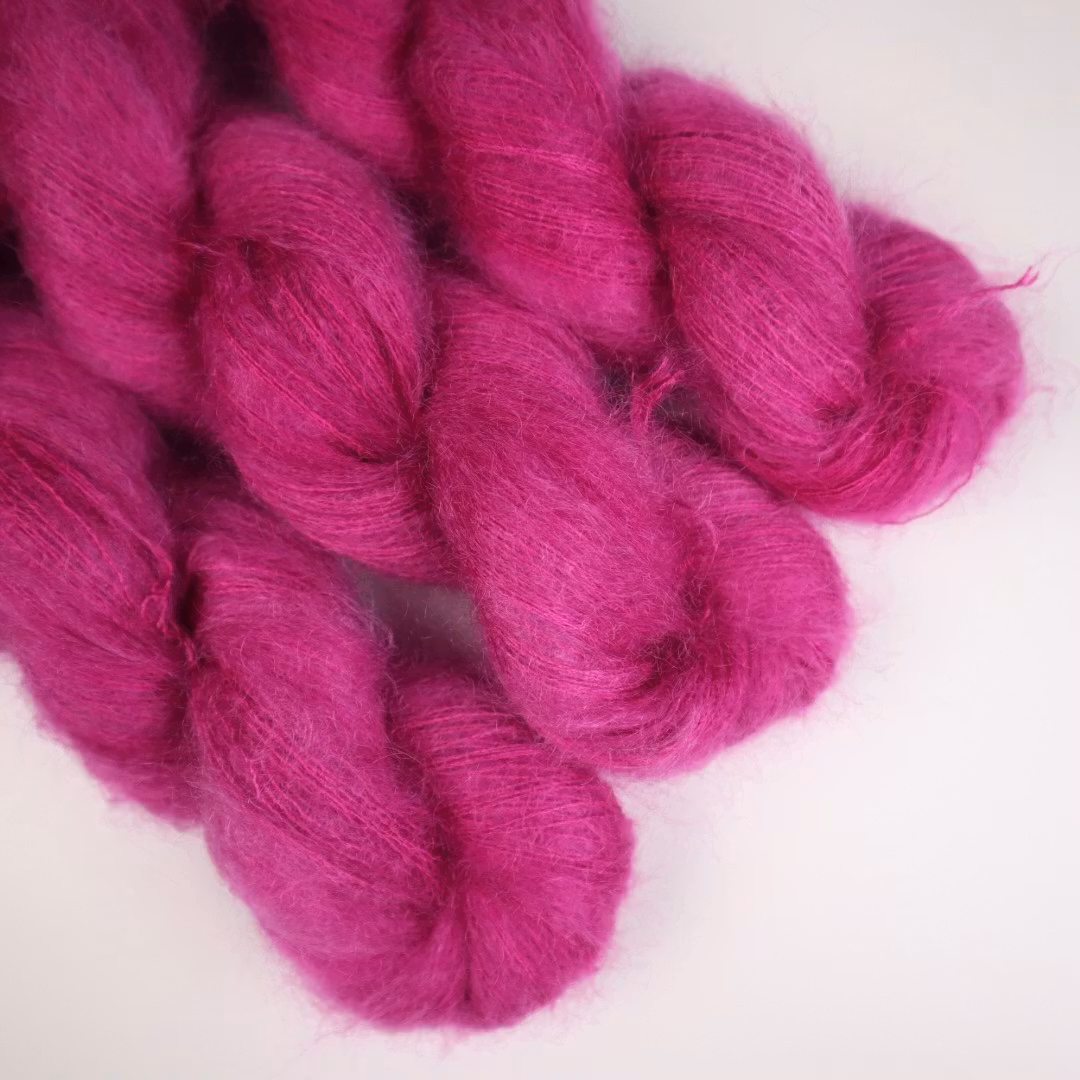 Mohair Silke "Magenta" 50g