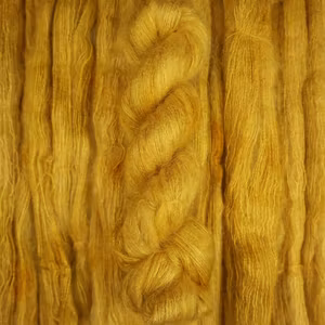 Mohair Silke "Gyllene" 50g