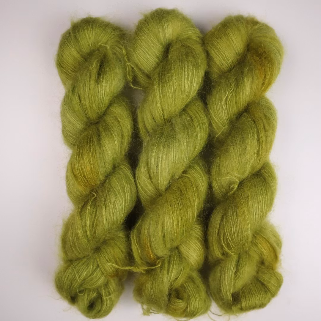 Mohair Silke "Grön" 50g