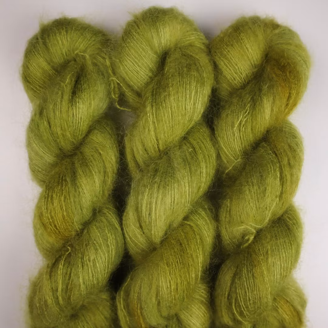 Mohair Silke "Grön" 50g