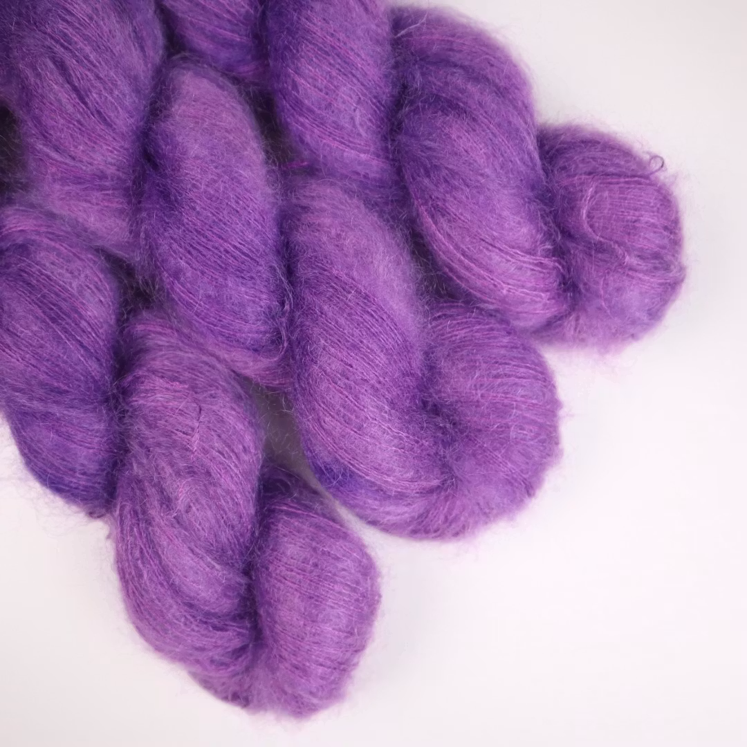Mohair Silke "Lila" 50g