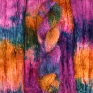 Mohair Silke "Besatt" 50g