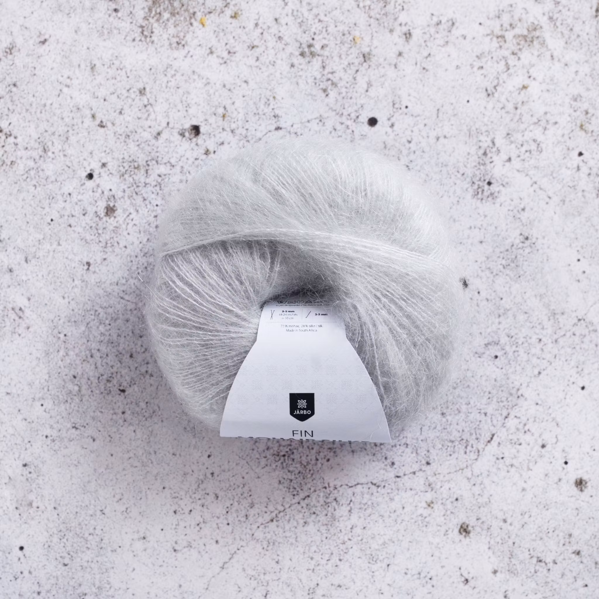Fin Mohair Silke 25g "Oyster Mushroom"