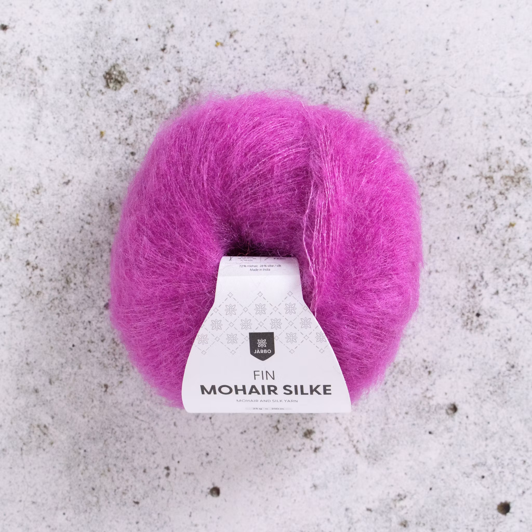 Fin Mohair Silke 25g "Berry Blast"