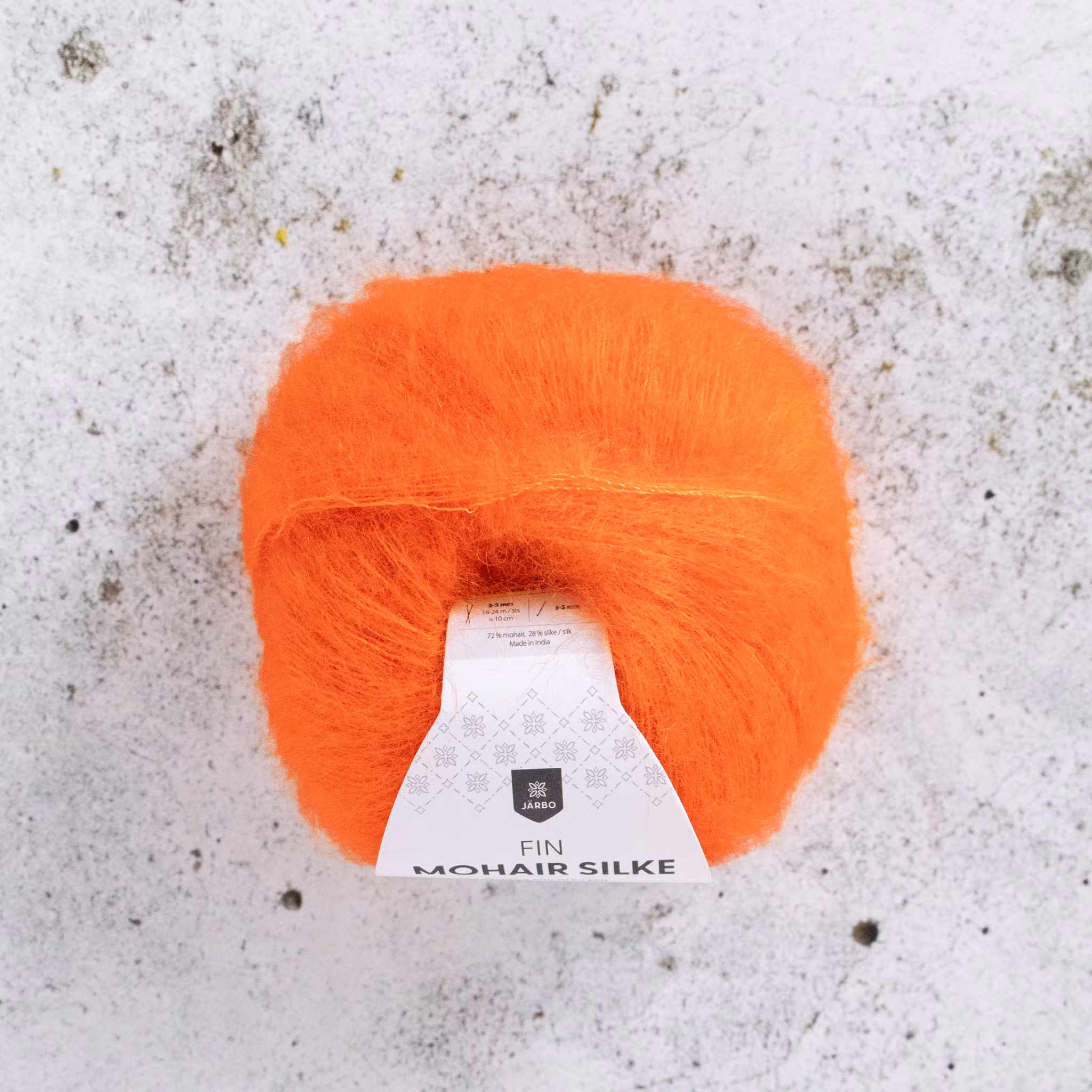 Fin Mohair Silke 25g "Solar Flare"