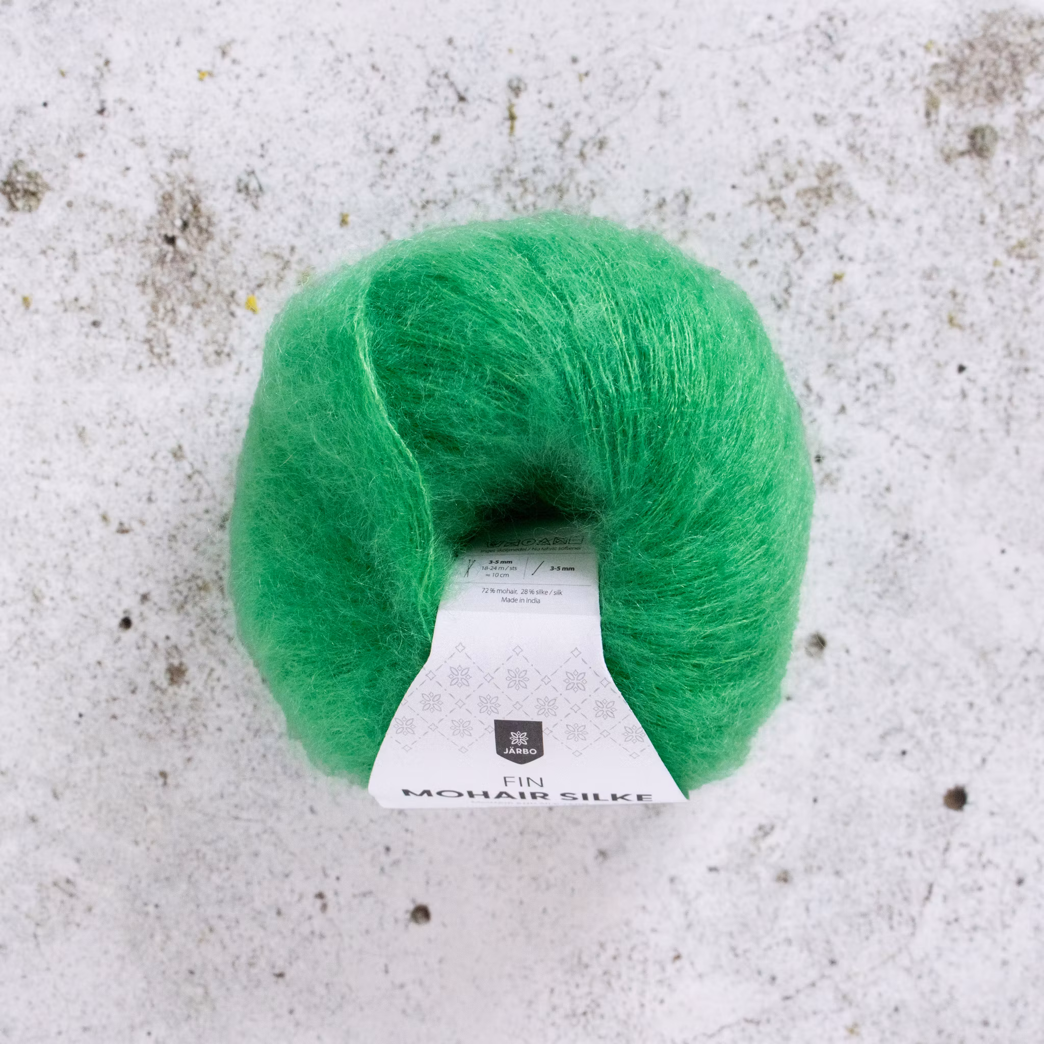 Fin Mohair Silke 25g "Vivid Chlorophyll"