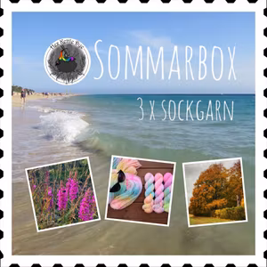 Sommarbox 3xSockgarn 100g