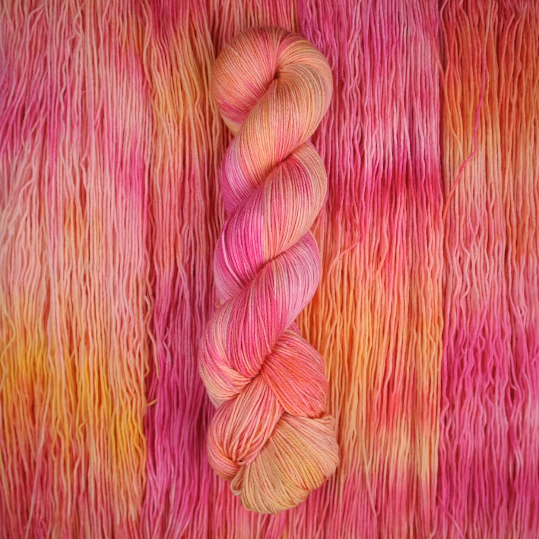 Merino Superwash 100g "Fruktsallad"