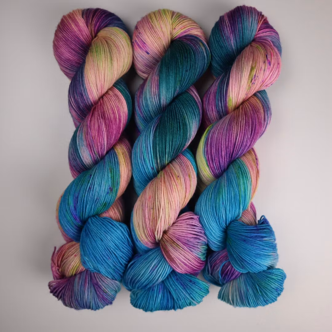Merino Sock "Korallrev" 100g