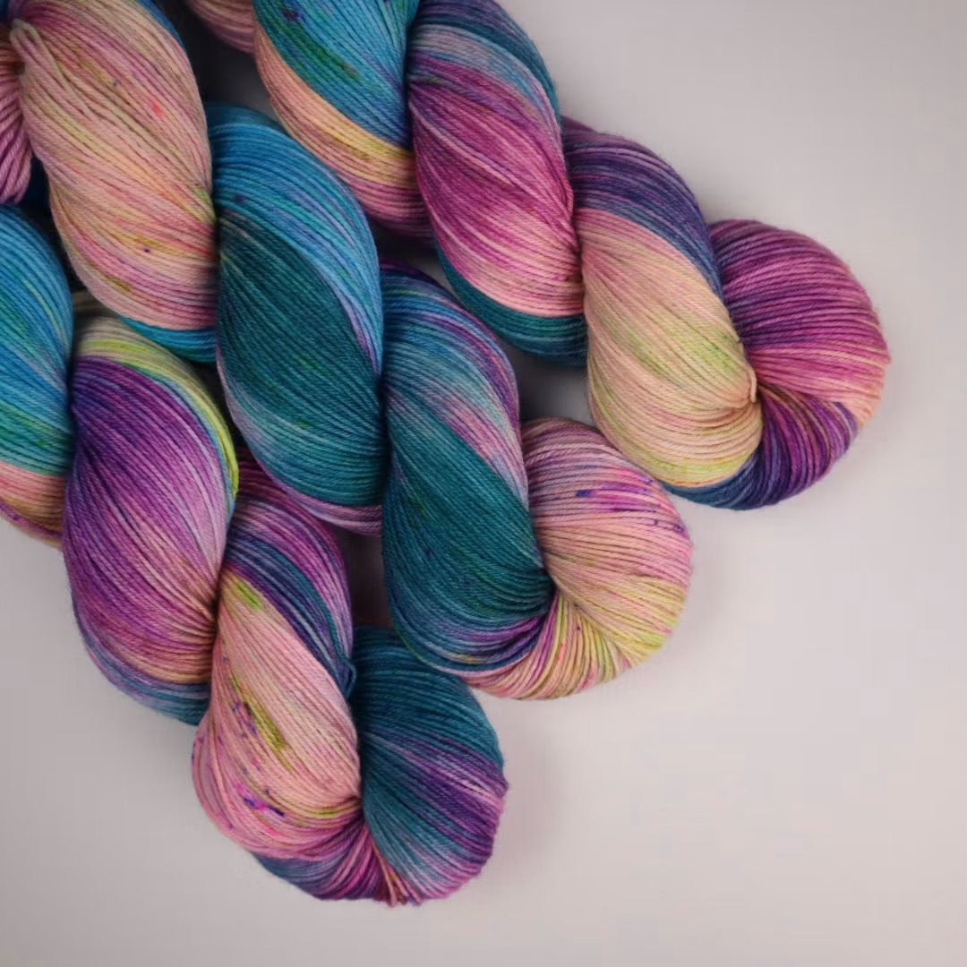 Merino Sock "Korallrev" 100g