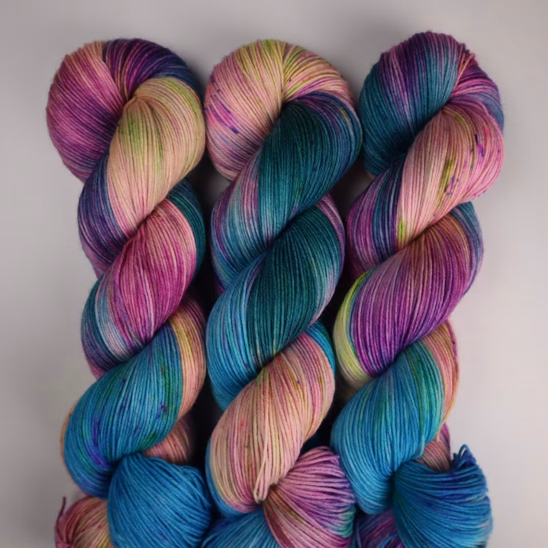 Merino Sock "Korallrev" 100g