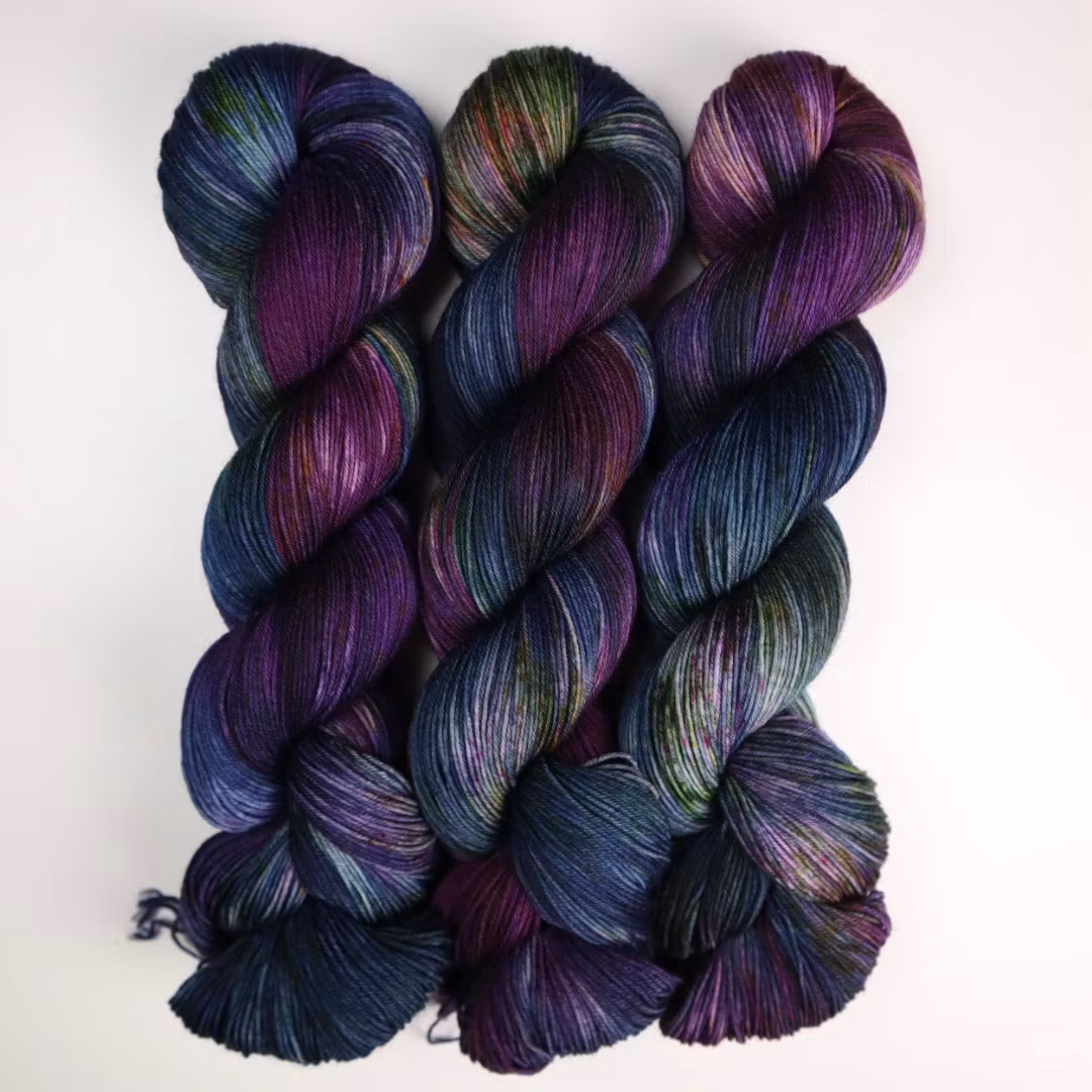 Merino Sock "Här kommer natten" 100g