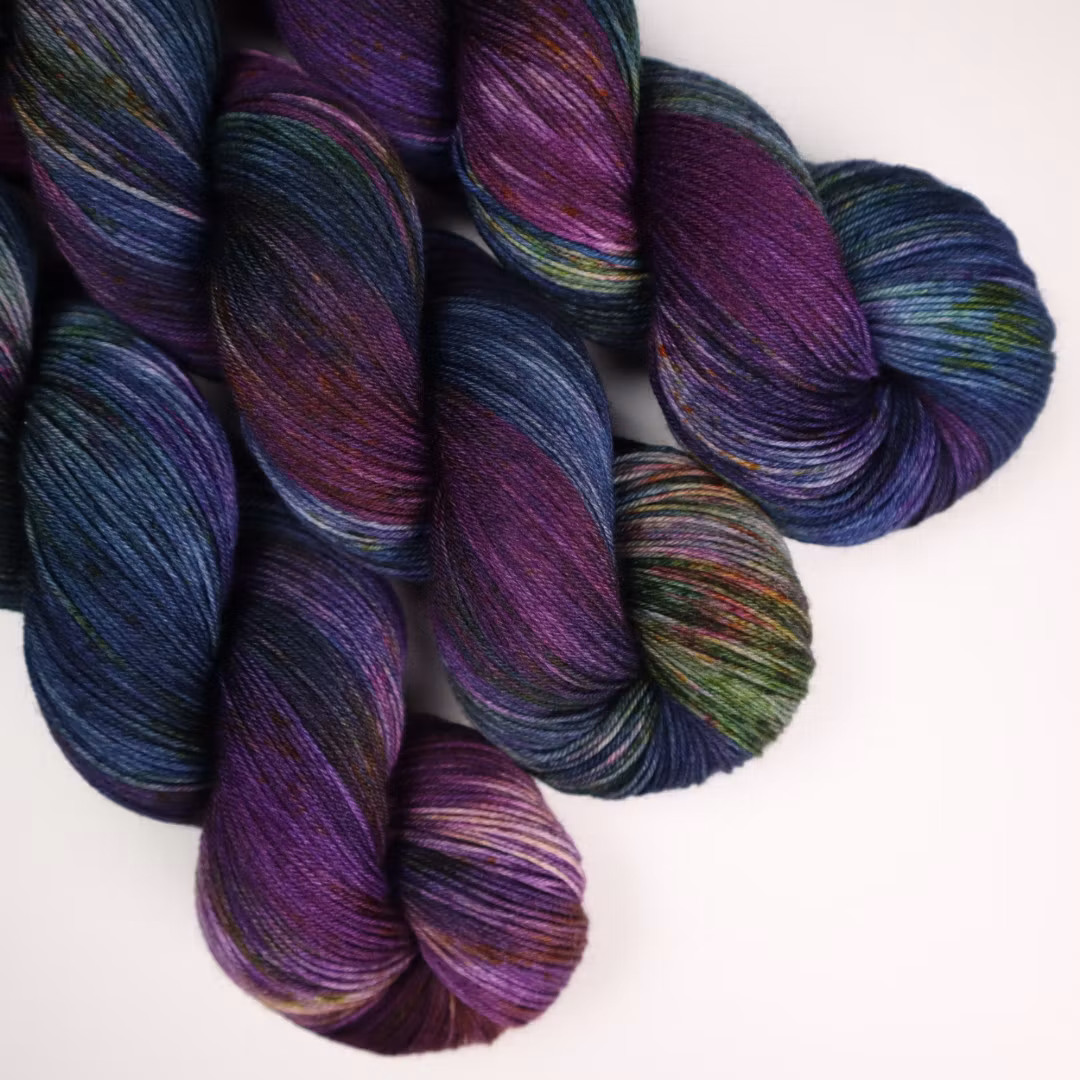 Merino Sock "Här kommer natten" 100g