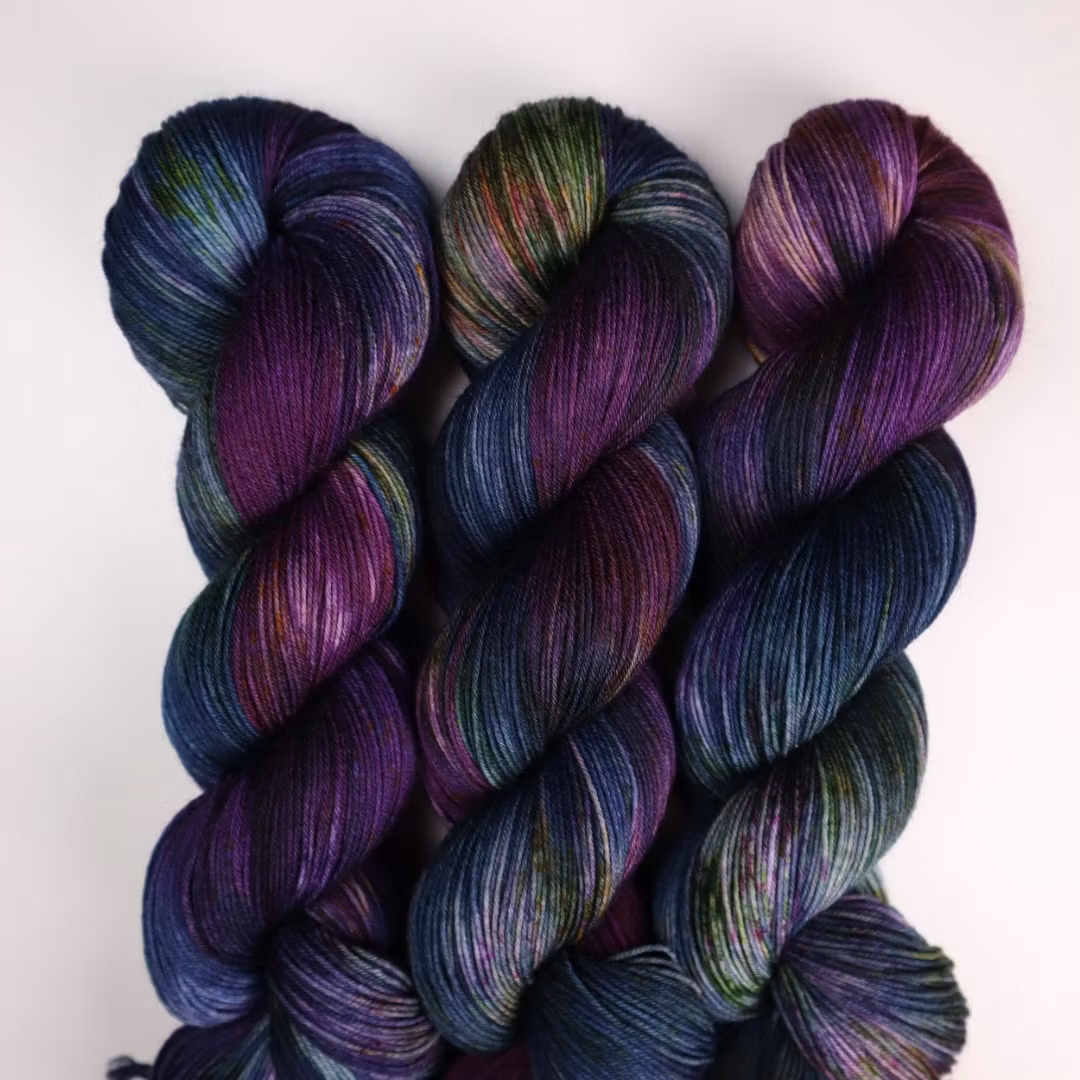 Merino Sock "Här kommer natten" 100g