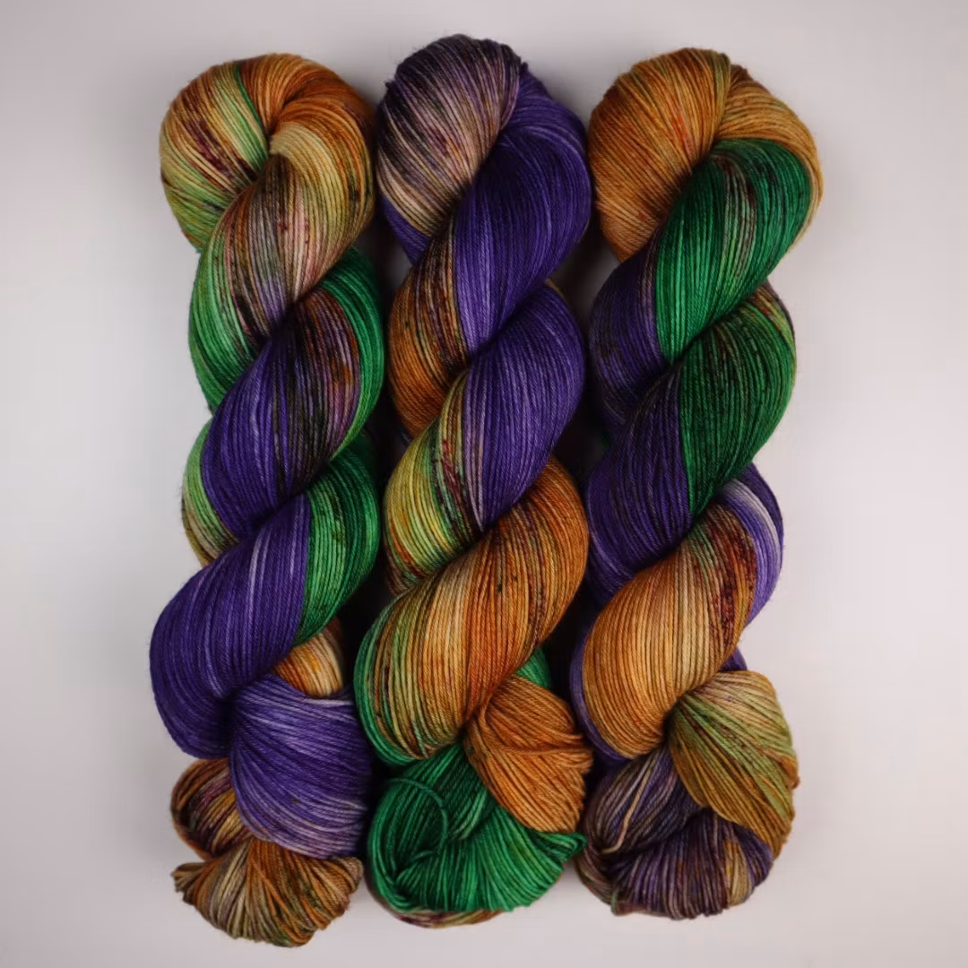 Merino Sock "Halloween" 100g