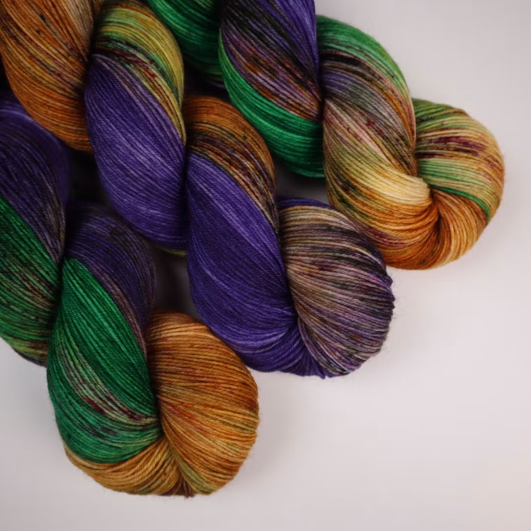 Merino Sock "Halloween" 100g